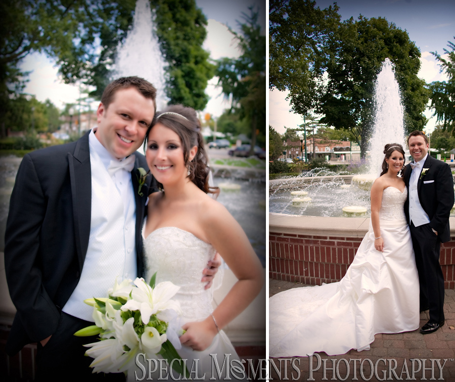 Kellogg Park Plymouth MI wedding photograph