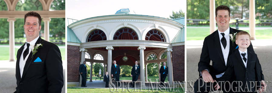 George George Memorial Park Clinton Twp. MI wedding photograph