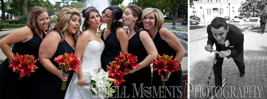 Kellogg Park Plymouth MI wedding photograph