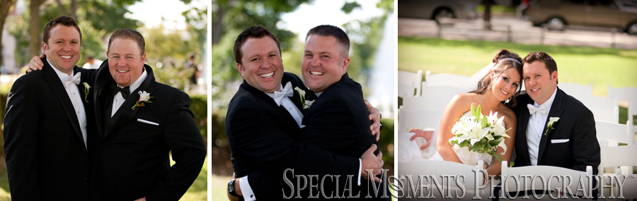Kellogg Park Plymouth MI wedding photograph