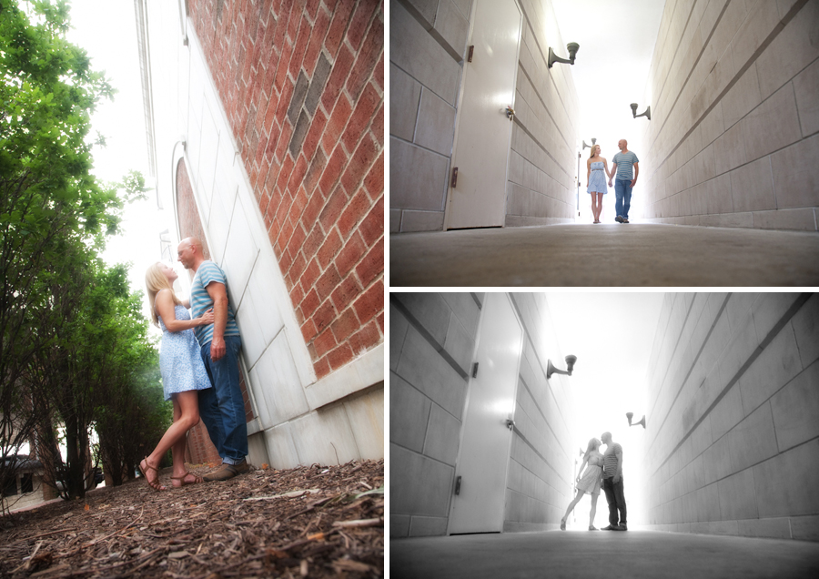 Rebecca & Alan at downtown Plymouth Engagement
