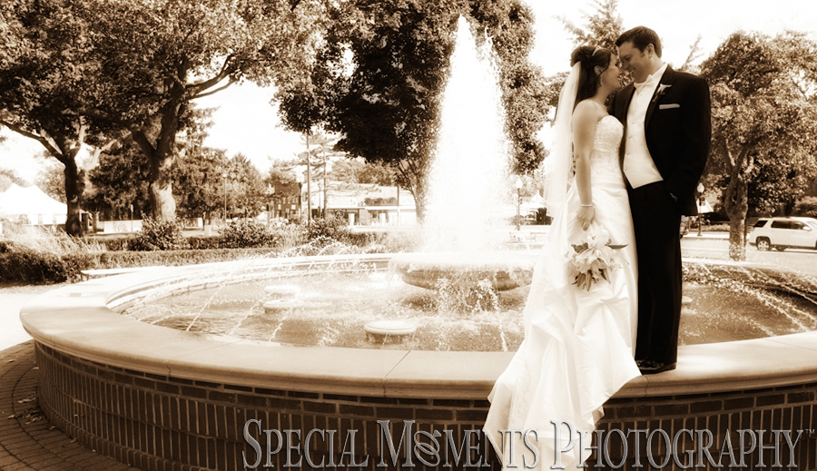 Kellogg Park Plymouth MI wedding photograph