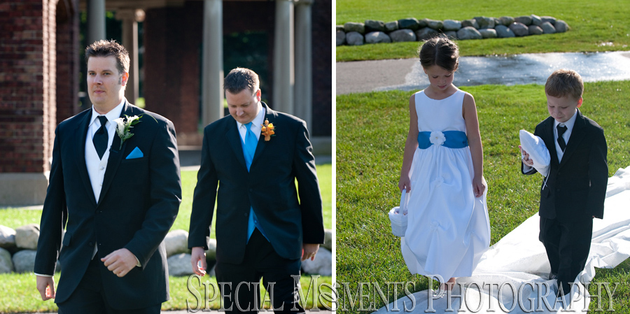 George George Memorial Park Clinton Twp. MI wedding photograph