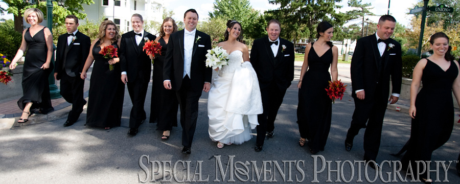 Kellogg Park Plymouth MI wedding photograph