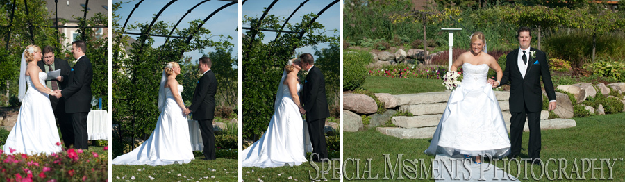 George George Memorial Park Clinton Twp. MI wedding photograph