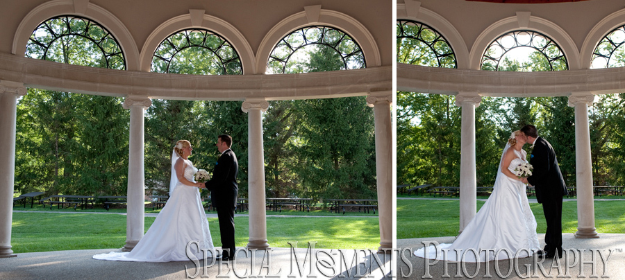 George George Memorial Park Clinton Twp. MI wedding photograph