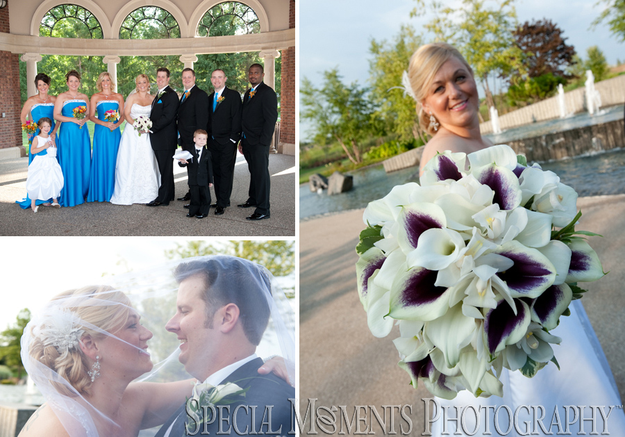 George George Memorial Park Clinton Twp. MI wedding photograph