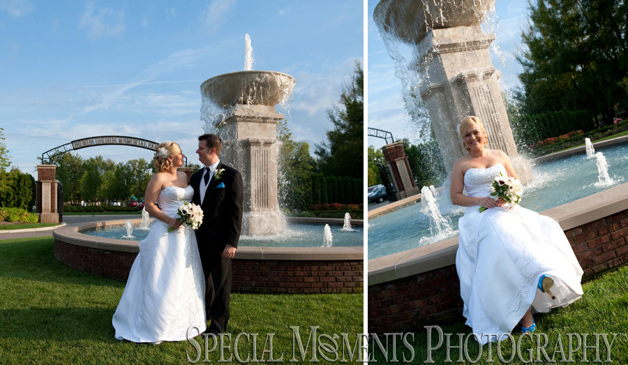 George George Memorial Park Clinton Twp. MI wedding photograph