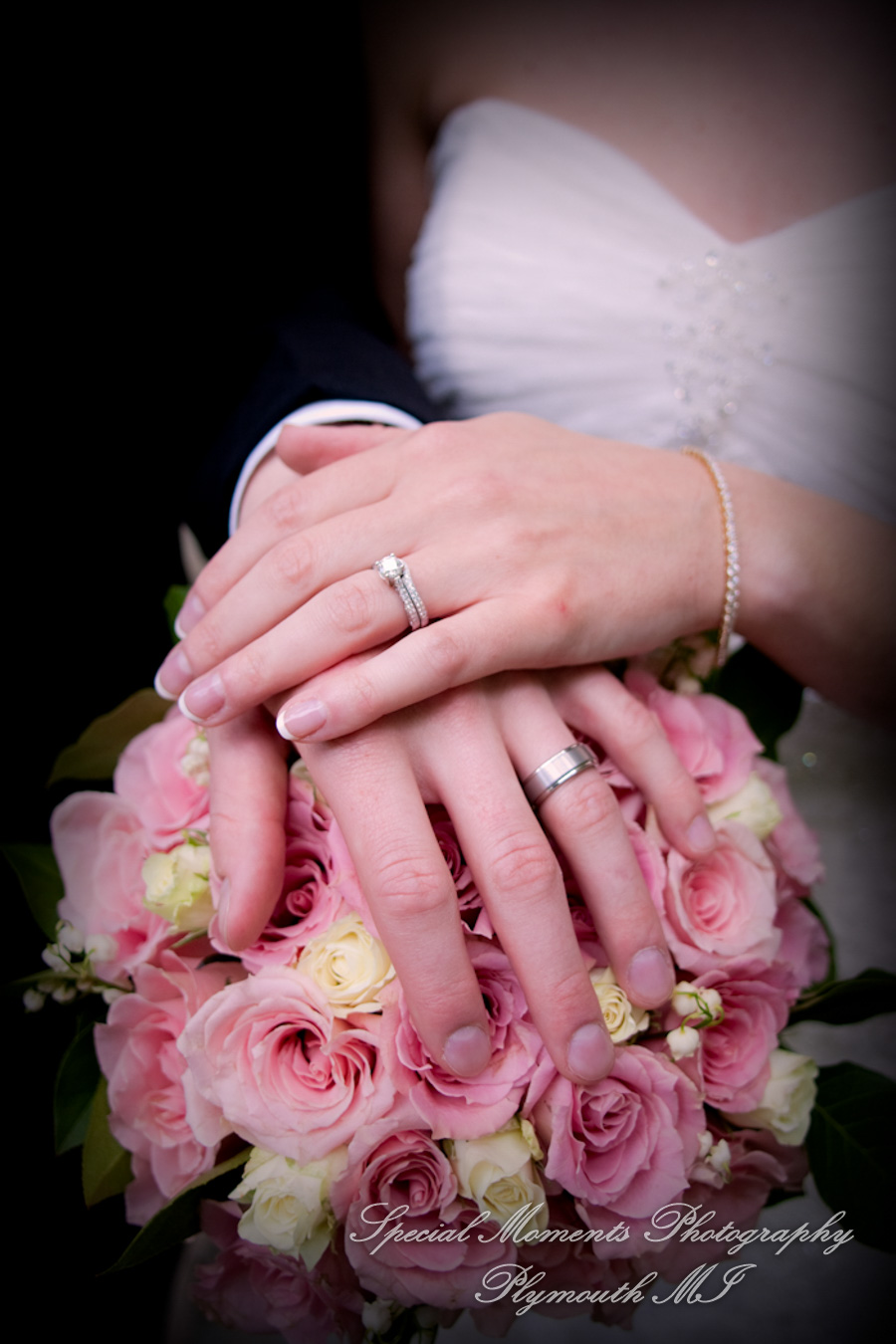 Law Quad U of M Ann Arbor MI wedding photograph