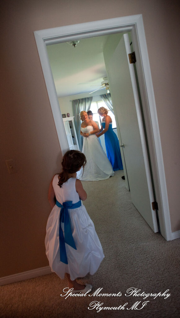 Jen & Thomas at George George Memorial Park Clinton Twp. MI wedding photography