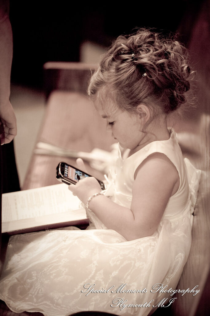 Jennifer & Matt at St. Anastasia Troy MI wedding photography
