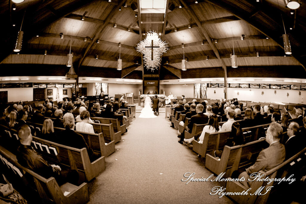 Jennifer & Matt at St. Anastasia Troy MI wedding photography