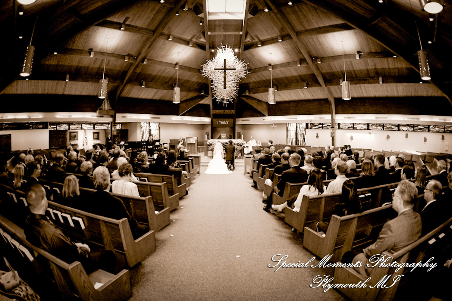Jennifer & Matt at St. Anastasia Troy MI wedding photography