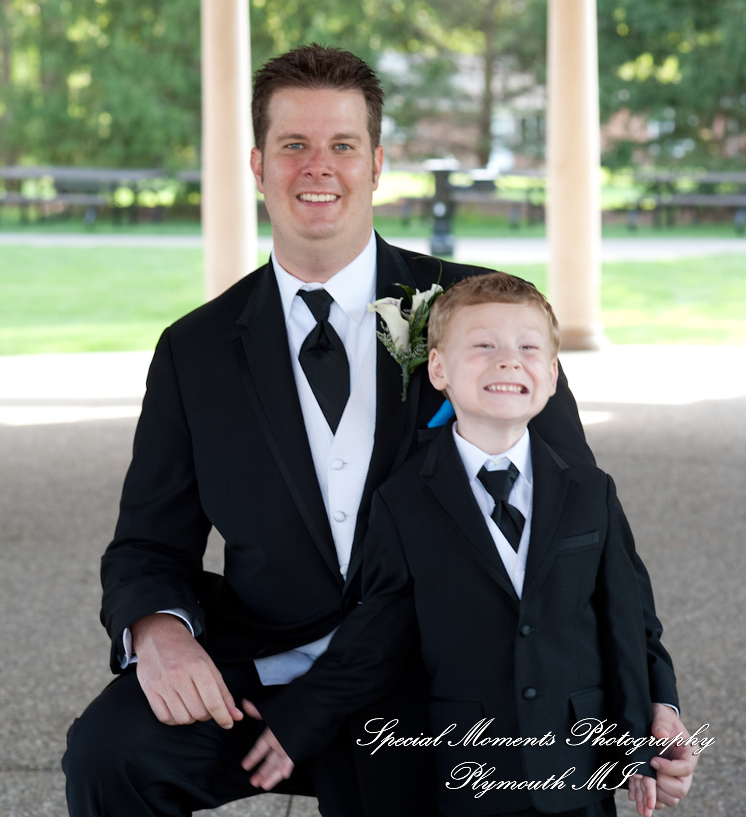 Jen & Thomas at George George Memorial Park Clinton Twp. MI wedding photography