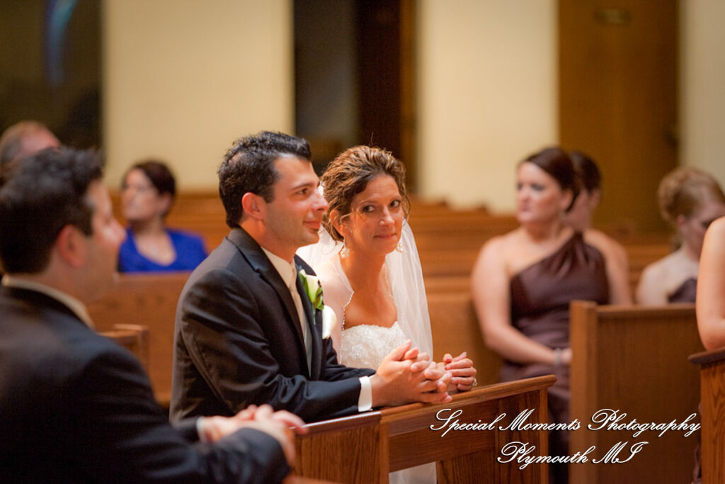 Jennifer & Matt at St. Anastasia Troy MI wedding photography