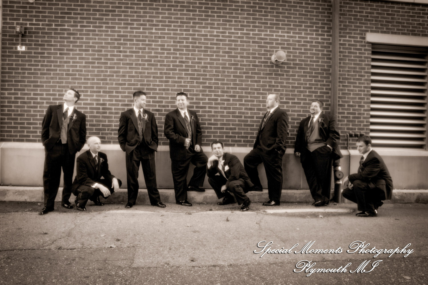 Jennifer & Matt at Glen Oaks Golf Club Farmington Hills MI wedding photography