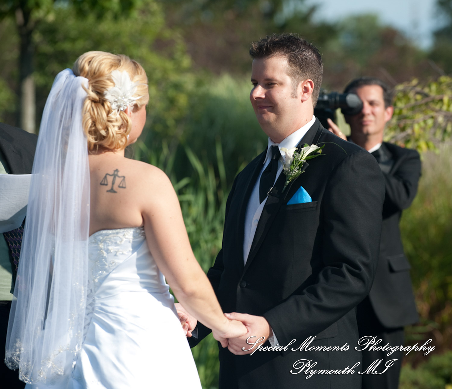 Jen & Thomas at George George Memorial Park Clinton Twp. MI wedding photography