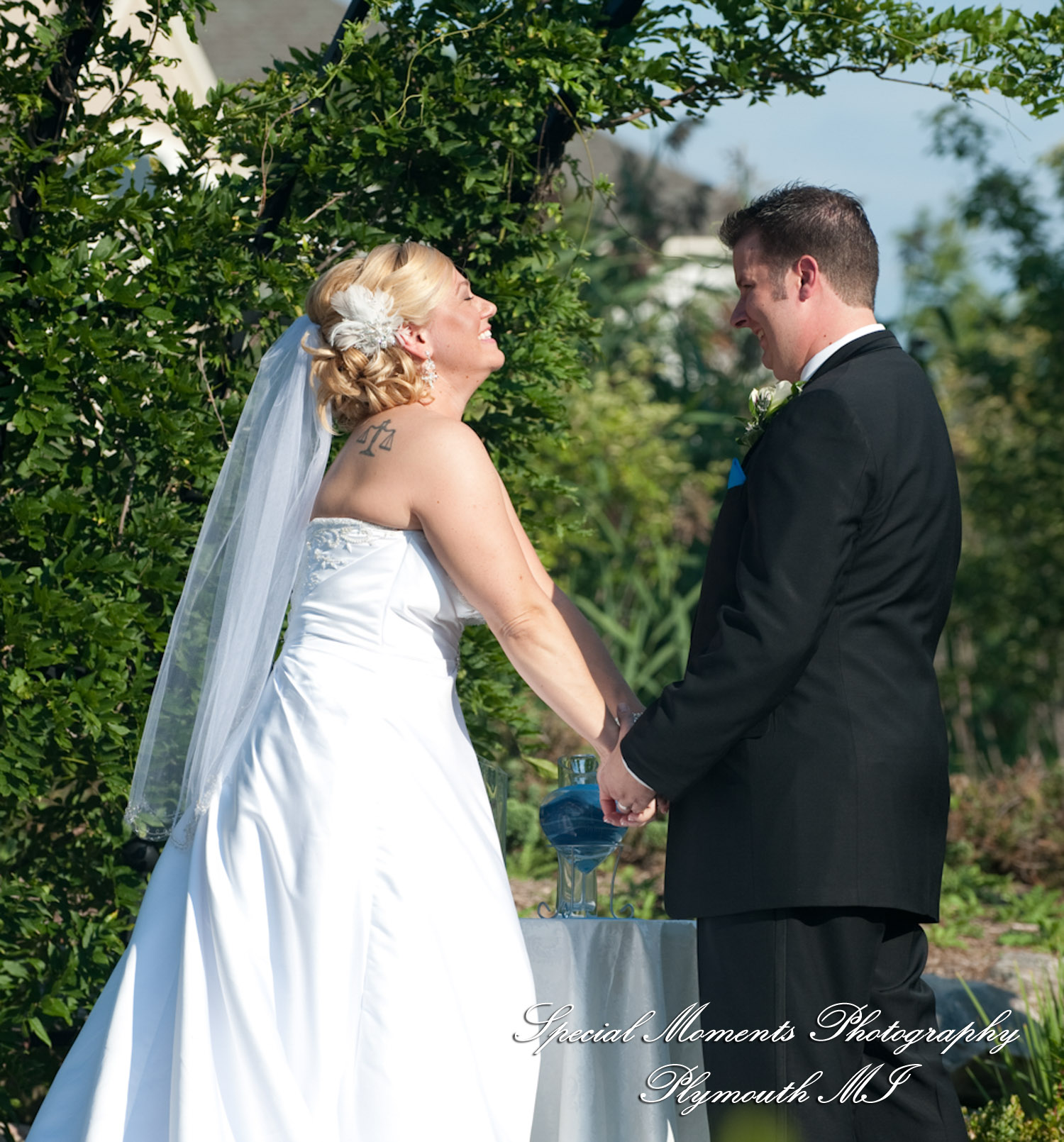 Jen & Thomas at George George Memorial Park Clinton Twp. MI wedding photography