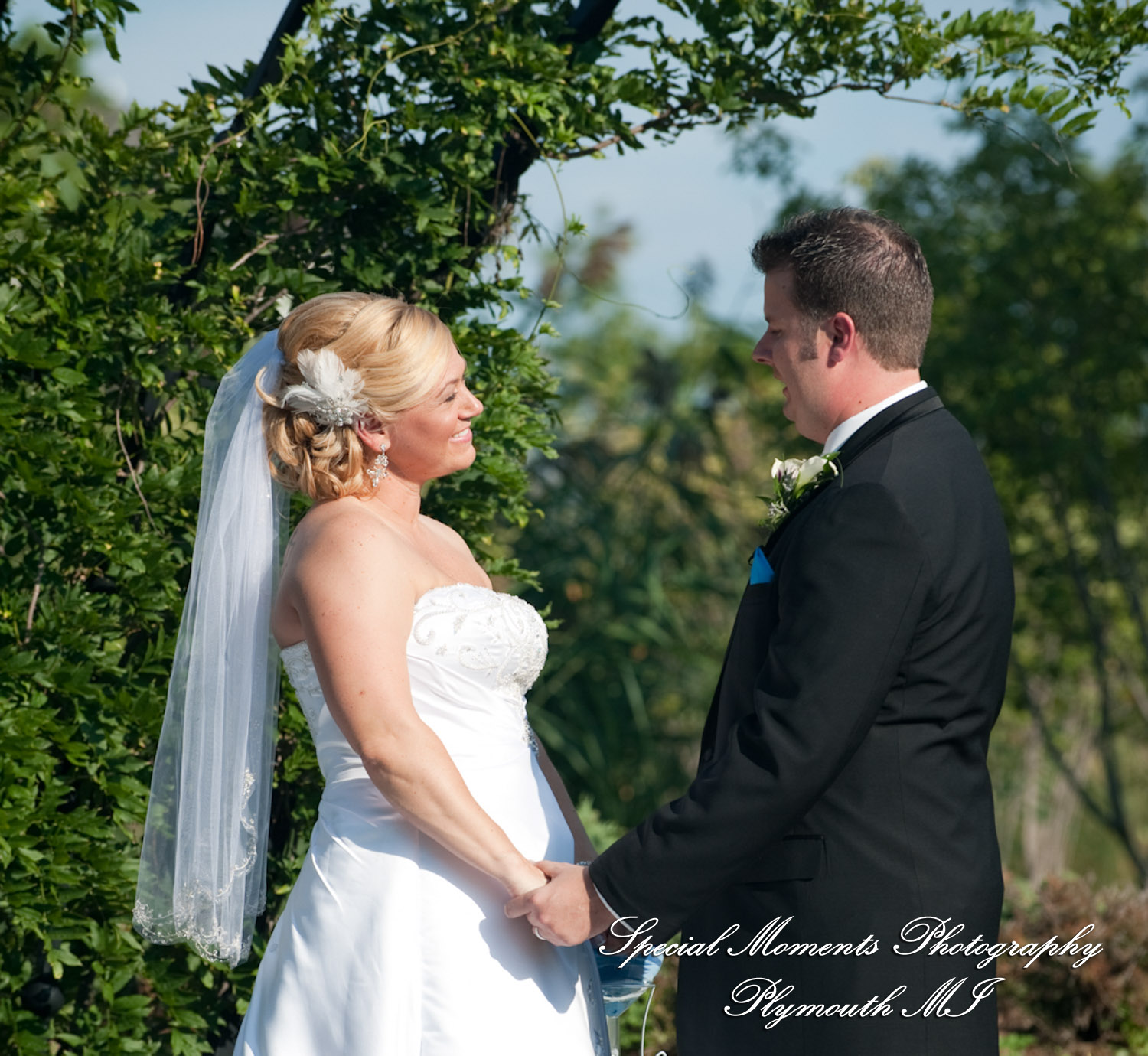 Jen & Thomas at George George Memorial Park Clinton Twp. MI wedding photography