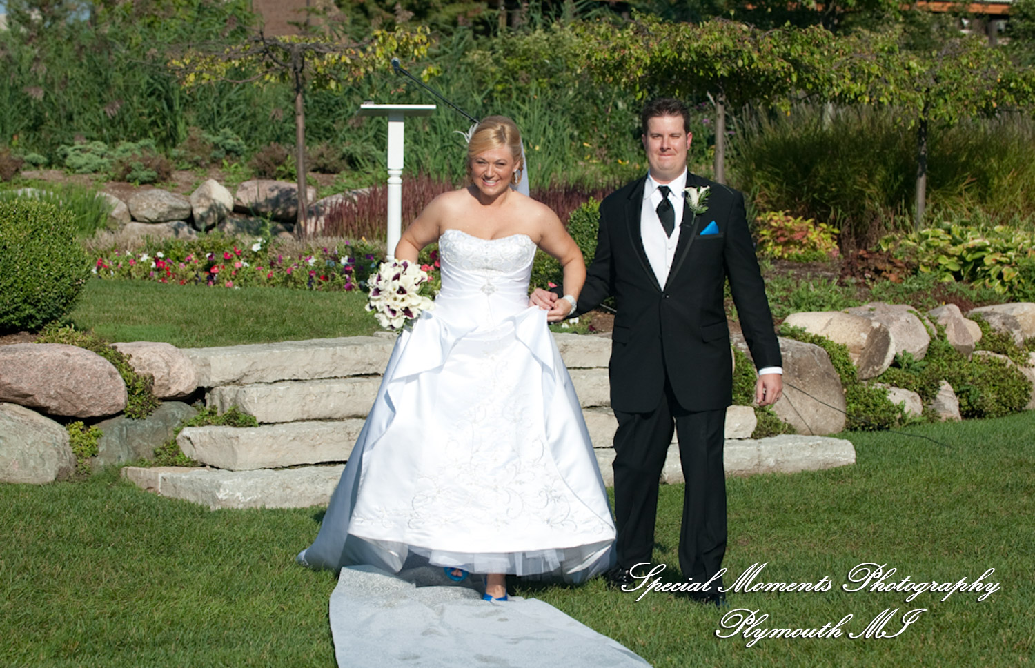 Jen & Thomas at George George Memorial Park Clinton Twp. MI wedding photography
