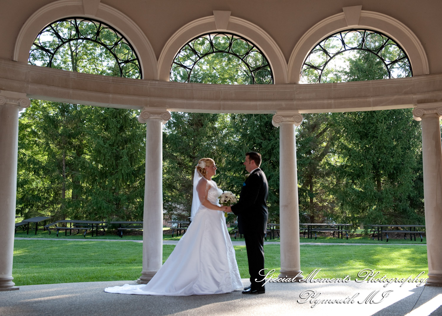 Jen & Thomas at George George Memorial Park Clinton Twp. MI wedding photography