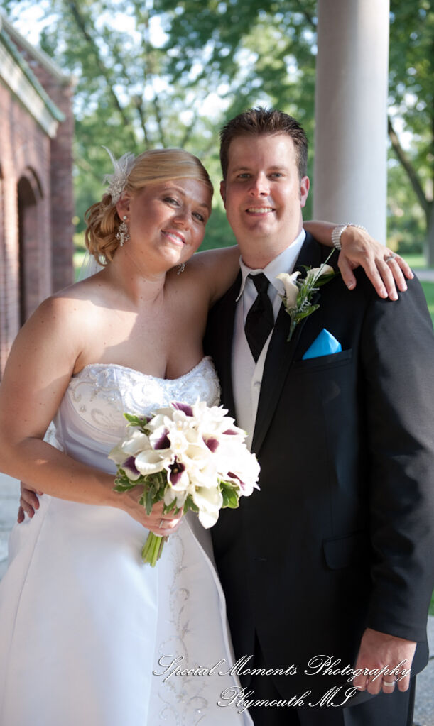 Jen & Thomas at George George Memorial Park Clinton Twp. MI wedding photography
