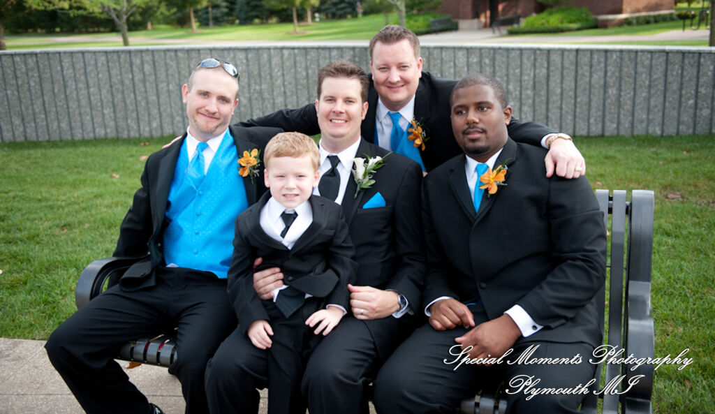 Jen & Thomas at George George Memorial Park Clinton Twp. MI wedding photography