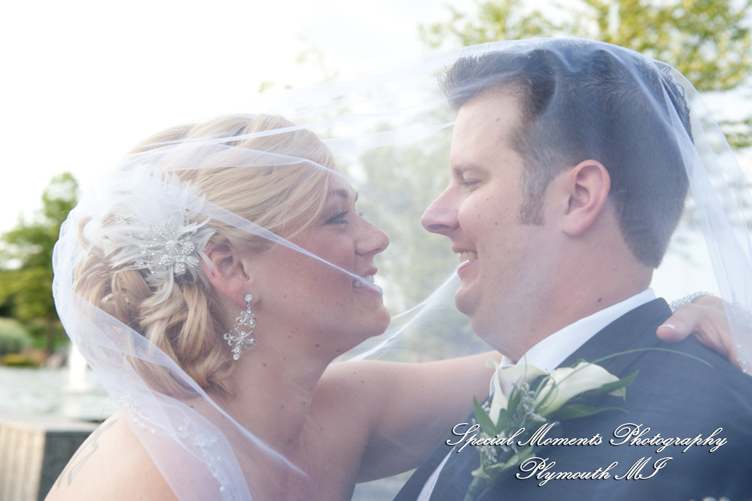 Jen & Thomas at George George Memorial Park Clinton Twp. MI wedding photography