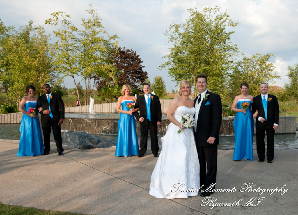 Jen & Thomas at George George Memorial Park Clinton Twp. MI wedding photography
