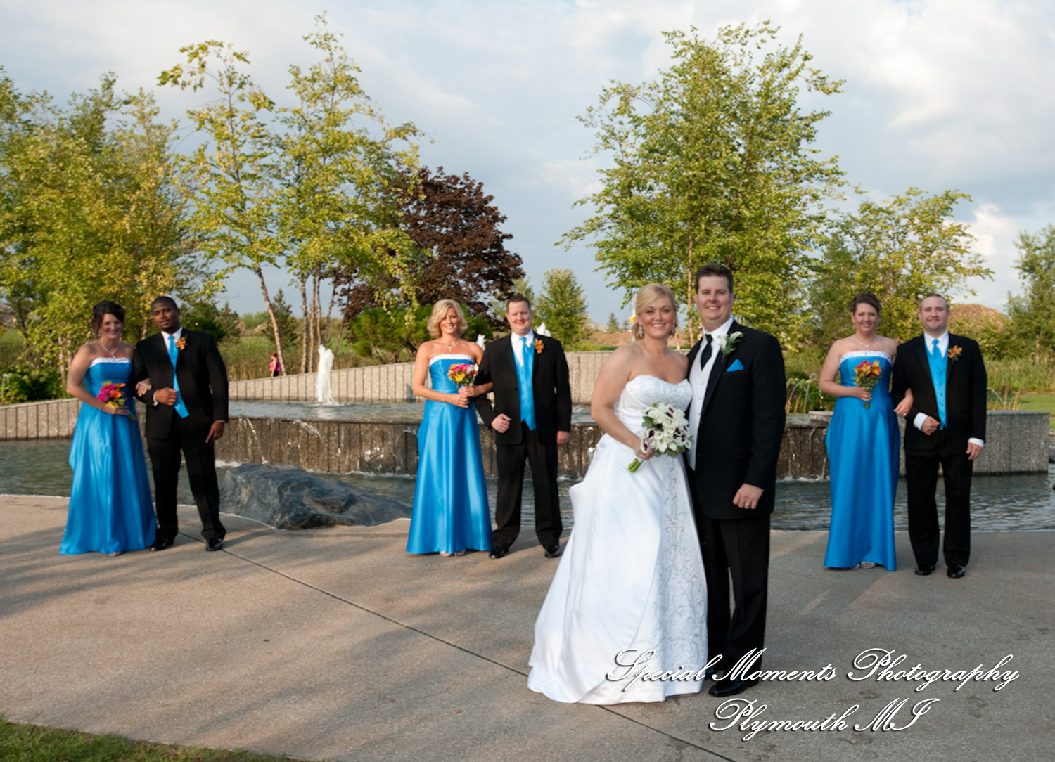Jen & Thomas at George George Memorial Park Clinton Twp. MI wedding photography