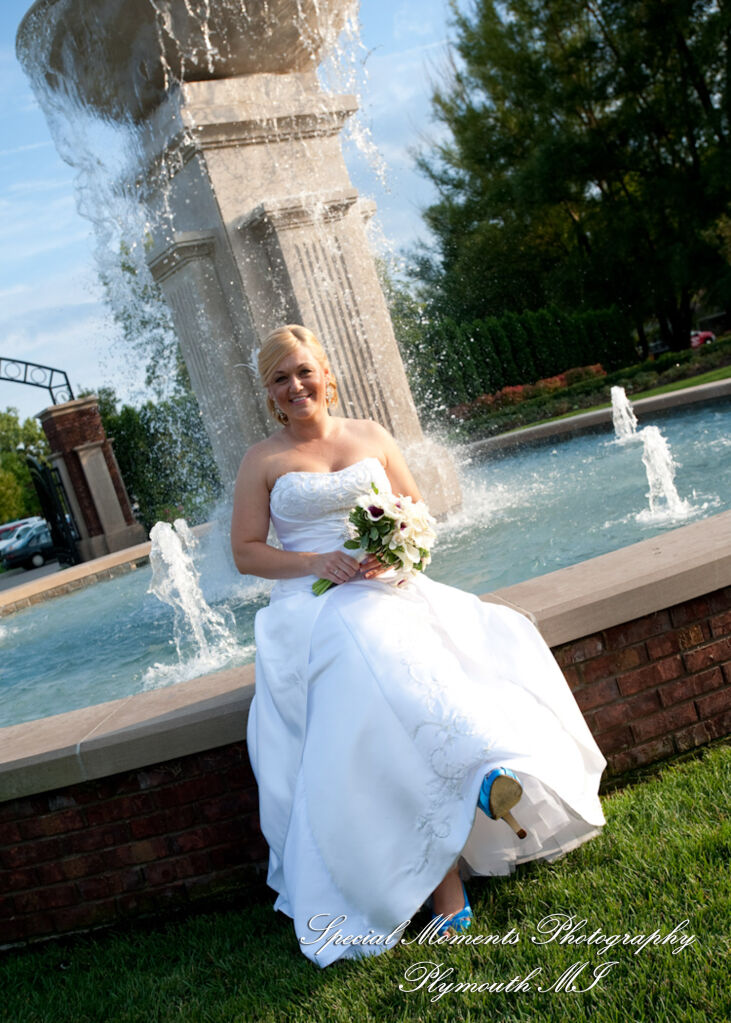 Jen & Thomas at George George Memorial Park Clinton Twp. MI wedding photography