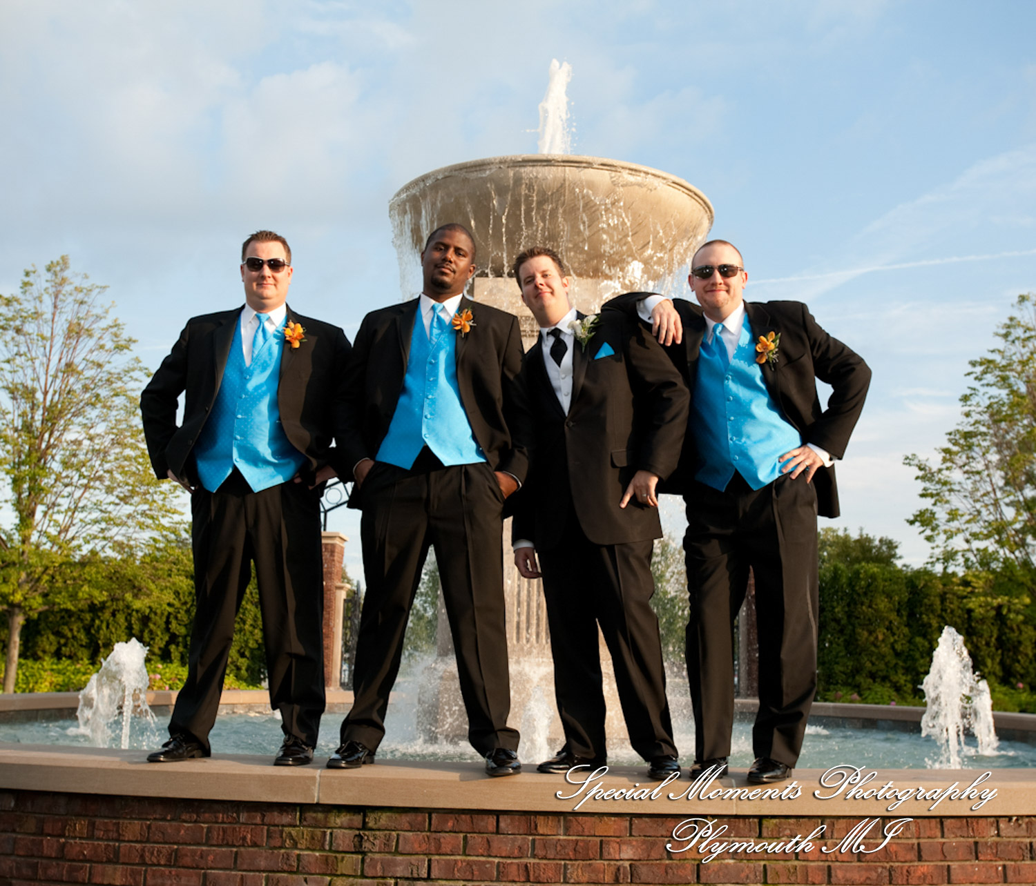 Jen & Thomas at George George Memorial Park Clinton Twp. MI wedding photography