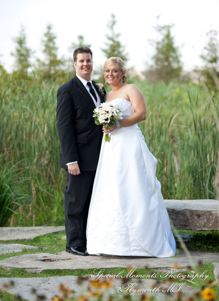 Jen & Thomas at George George Memorial Park Clinton Twp. MI wedding photography