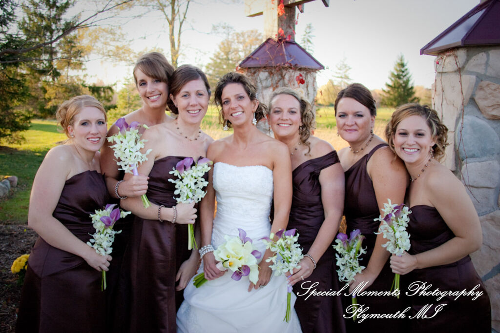 Jennifer & Matt at Glen Oaks Golf Club Farmington Hills MI wedding photography