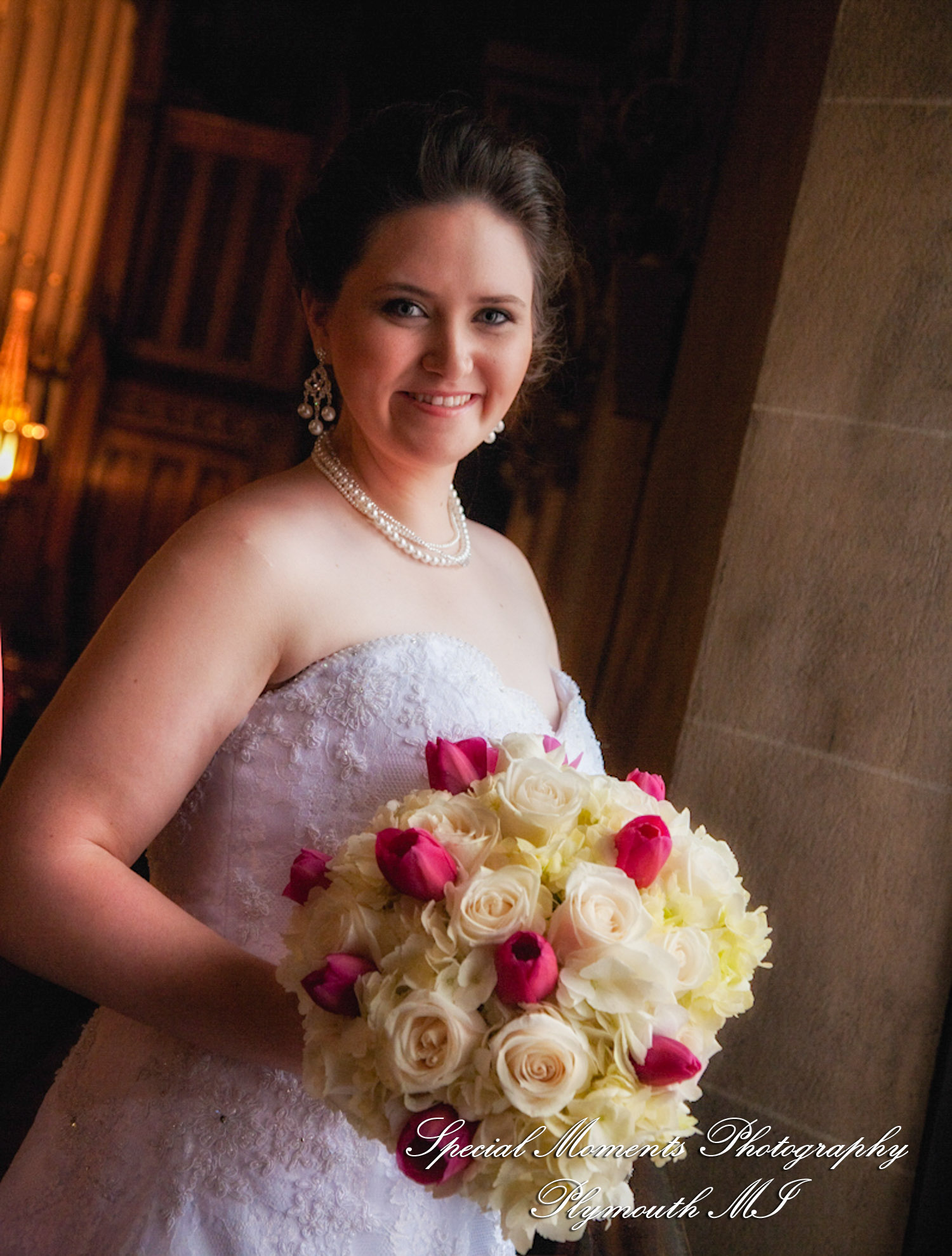 Emily & Jonathan at Fort Street Presbyterian Church Detroit MI wedding photography