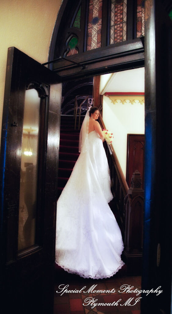 Emily & Jonathan at Fort Street Presbyterian Church Detroit MI wedding photography