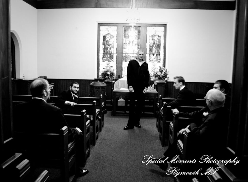 Emily & Jonathan at Fort Street Presbyterian Church Detroit MI wedding photography