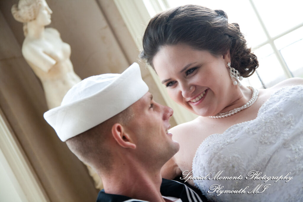 Emily & Jonathan at Grosse Pointe War Memorial Grosse Pointe Farms MI wedding photography