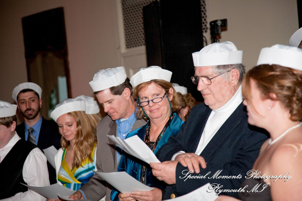 Emily & Jonathan at Grosse Pointe War Memorial Grosse Pointe Farms MI wedding photography