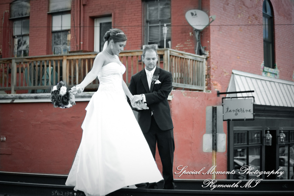 Stephanie & David at Mystic Creek Golf Club & Banquet Center Milford MI wedding photography