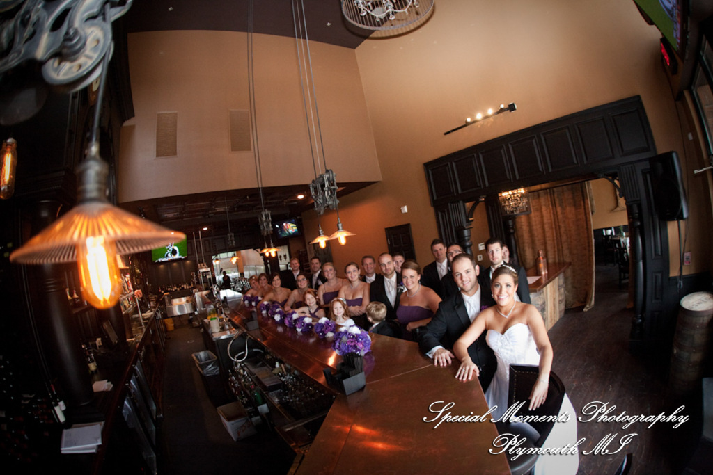 Stephanie & David at Mystic Creek Golf Club & Banquet Center Milford MI wedding photography