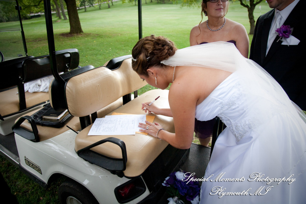 Stephanie & David at Mystic Creek Golf Club & Banquet Center Milford MI wedding photography