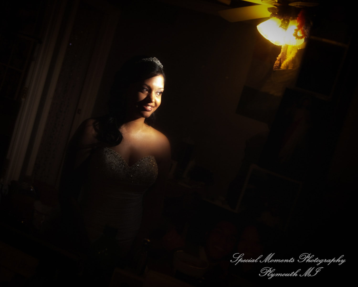 Home Getting Ready wedding photograph