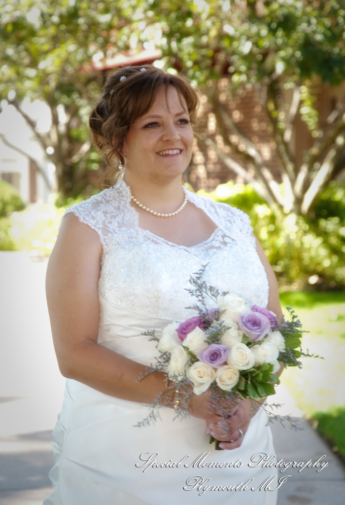 Pamela & Ron at Dearborn Inn Dearborn MI wedding photograph