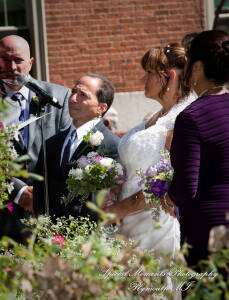 Pamela & Ron at Dearborn Inn Dearborn MI wedding photograph