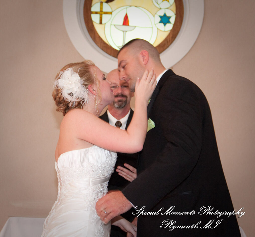Meagan & Stephen at Unitarian Universalist Church Farmington Hills MI wedding photography