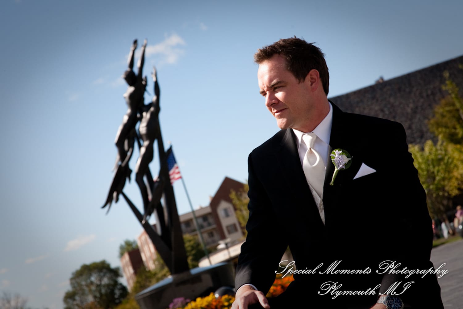 Townsend Hotel Birmingham MI wedding photograph