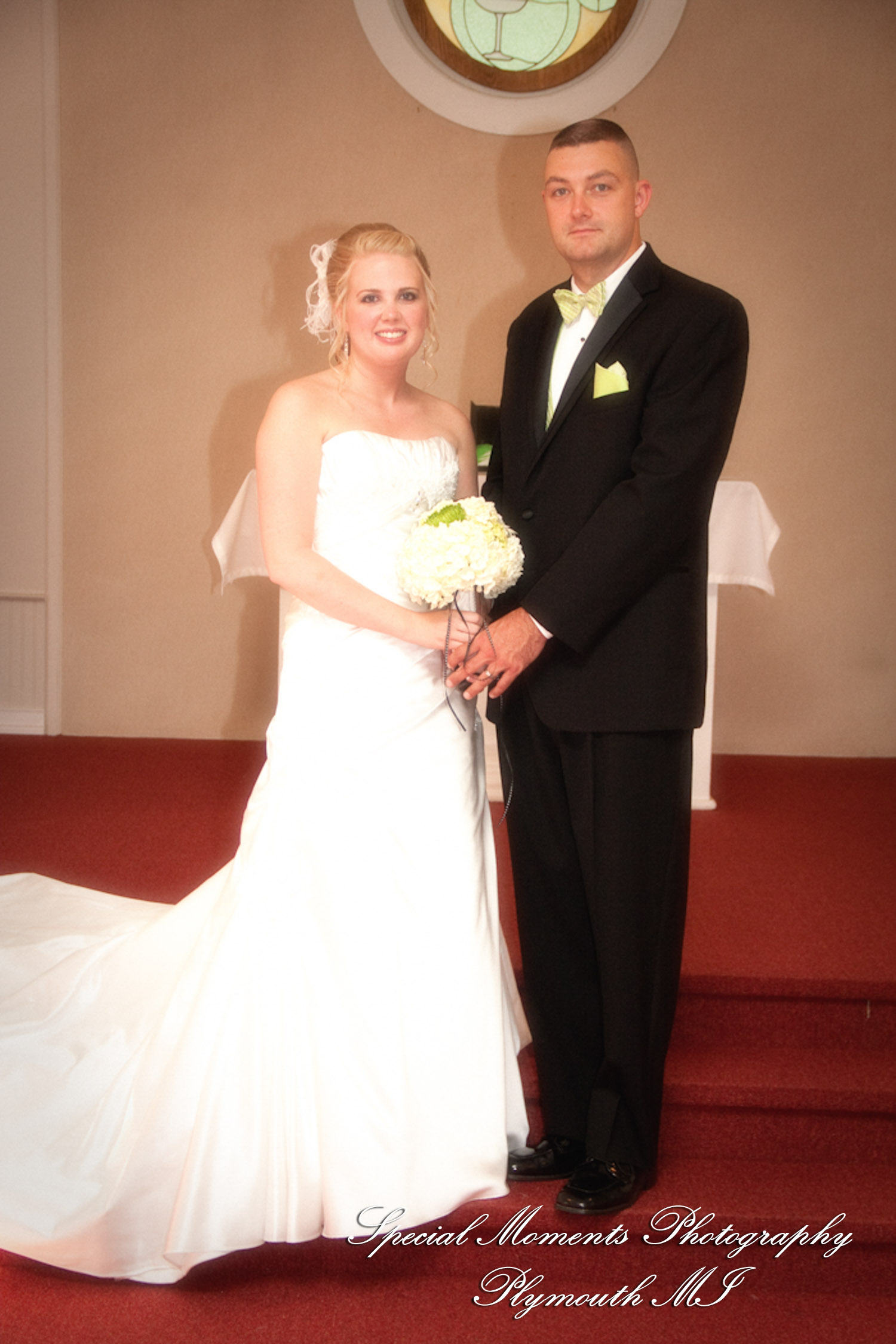Meagan & Stephen at Unitarian Universalist Church Farmington Hills MI wedding photography
