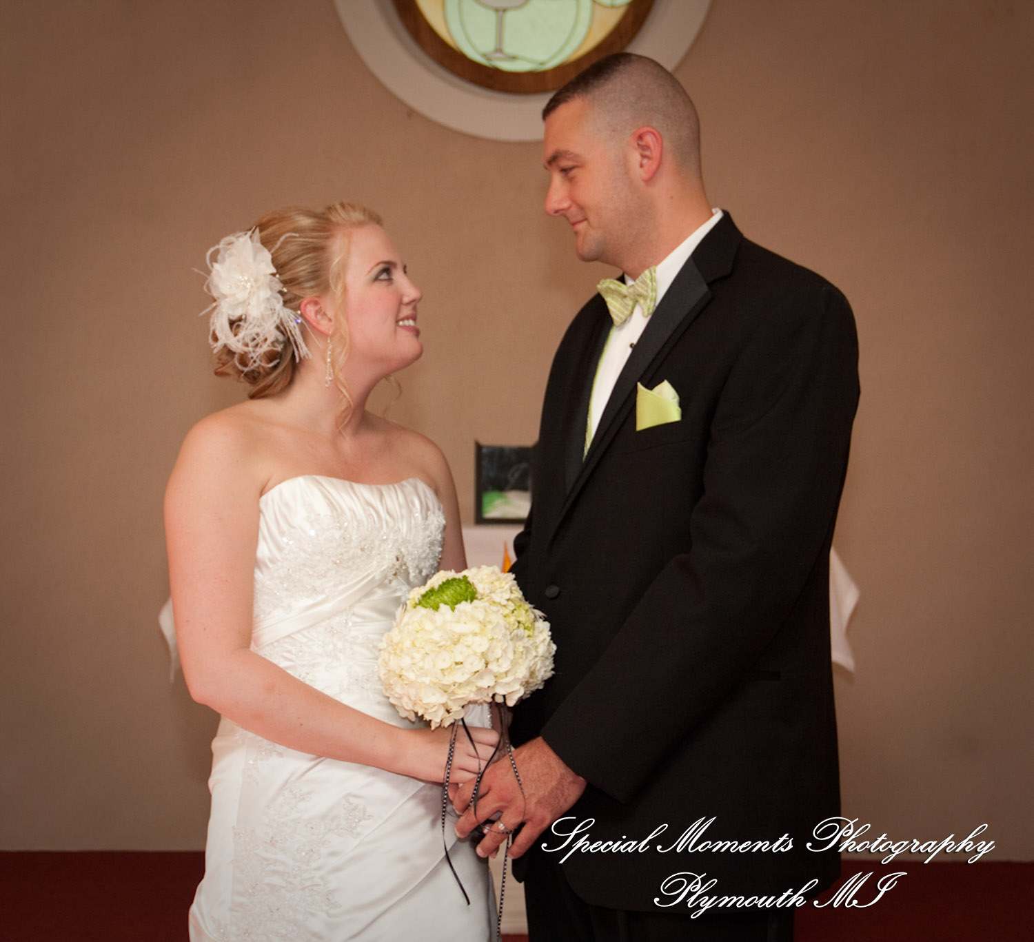 Meagan & Stephen at Unitarian Universalist Church Farmington Hills MI wedding photography