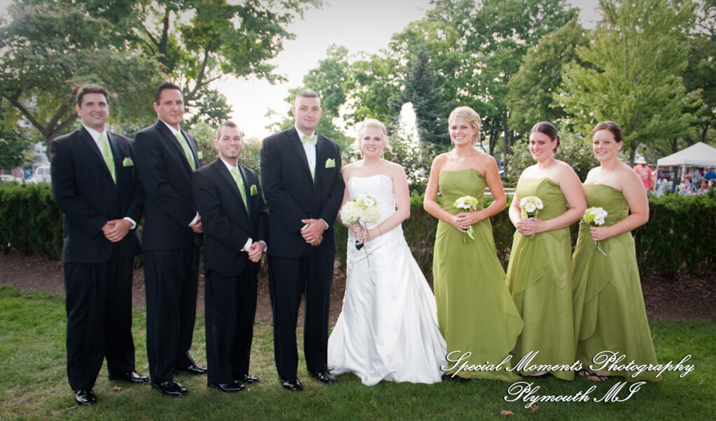 Meagan & Stephen at Unitarian Universalist Church Farmington Hills MI wedding photography